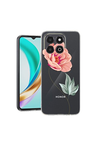 bestcase Husa pentru Honor X6b, BestCase¬Æ Clear Silicon 2MM, Rose, Antisoc, ...