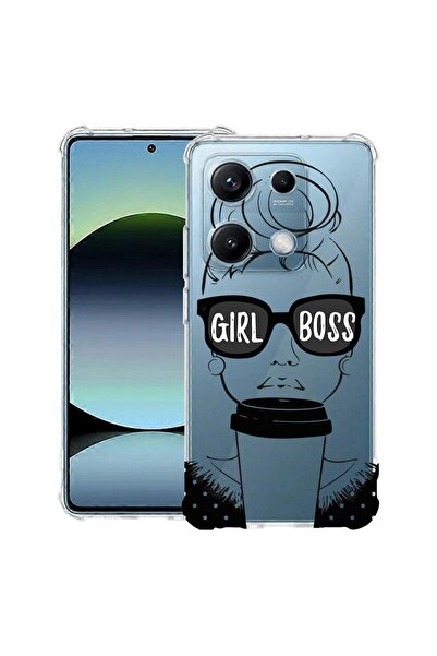 bestcase ¬Æ Husa Anti Shock pentru OPPO Reno13 cu Design Girl Boss, 2052059 A...