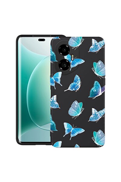 bestcase Θήκη για Honor 300 με σχέδιο πεταλούδας, TPU Ματ Εξαιρετικά Λεπτή, 2...