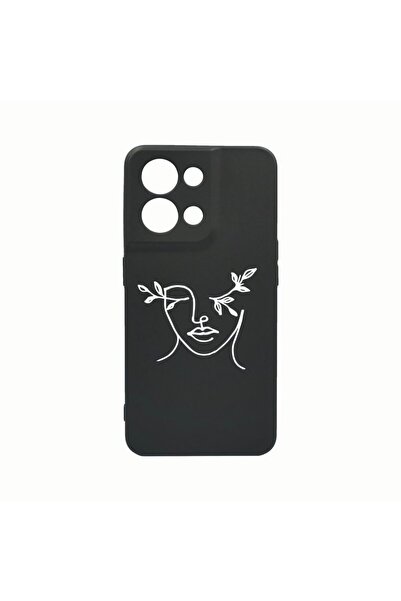 bestcase Husa Silicon, Compatibila cu Oppo Reno8 Pro, Woman Abstract, Reziste...