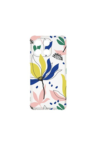 bestcase Husa BestCase¬Æ Anti Shock 1.5MM, Compatibila Cu Honor X6a, Flowers ...