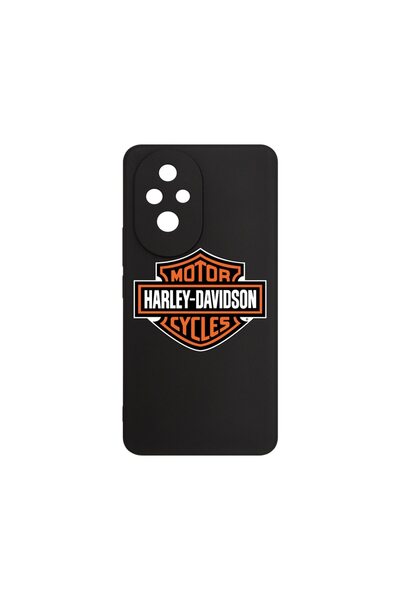 bestcase Калъф за Honor 200 Pro, BestCase® Тънък силиконов 0.8ММ, Харли-Дейви...