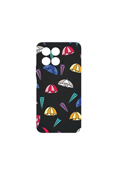 bestcase Θήκη από υγρή σιλικόνη Premium, Συμβατή με Honor X8 5G, Σχέδιο Ομπρέ...