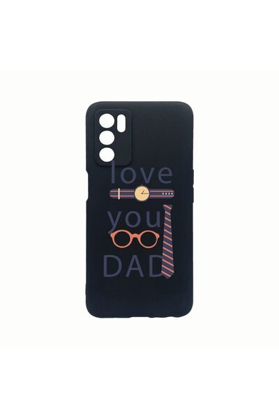bestcase Husa Silicon, Compatibila cu Oppo A16, Love You Dad, Rezistenta la u...