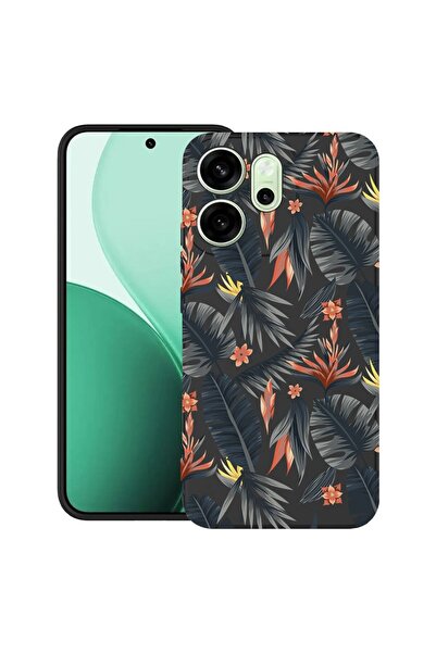 bestcase Υπέρλεπτη Θήκη TPU Συμβατή με OPPO Reno15 Pro, με Σχέδιο Τροπικών Λο...