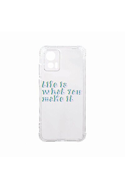 bestcase Αντικραδασμική Θήκη, Συμβατή με Motorola Edge 30 Neo, Η ζωή είναι αυ...
