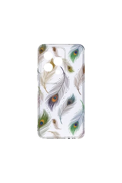 bestcase ¬Æ Husa Clear Silicon 2MM, Compatibila Cu Honor 200 Lite, Flower, An...