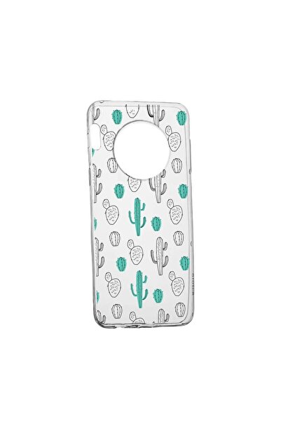 bestcase Θήκη σιλικόνης, Συμβατή με Huawei Nova Y90, Κάκτος, Ανθεκτική στη φθ...