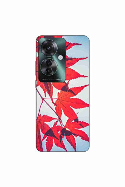 OEM Husa compatibila cu Oppo Reno11 F 5G Silicon Gel Tpu Model Frunze de toamna