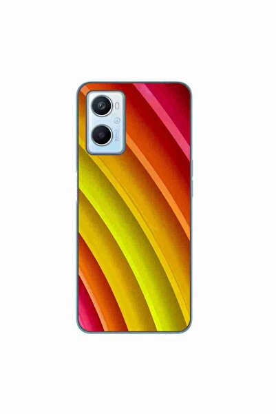 OEM Husa compatibila cu Oppo A96 4G Silicon Gel Tpu Model Abstract Stripes