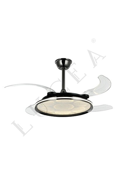 LUCEA REMO 50CM 3 RENK LEDLİ FANLI AVİZE 53S