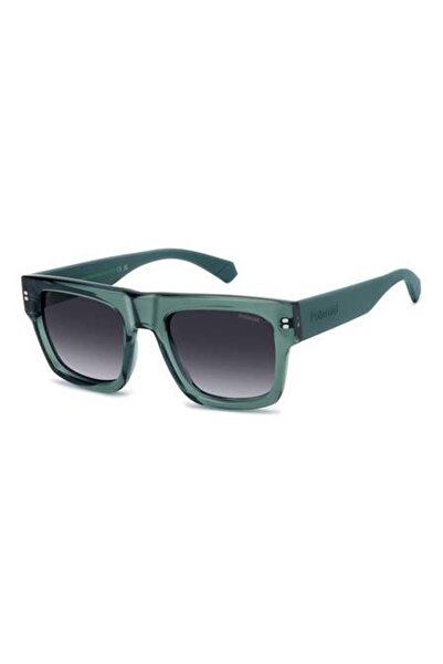 Polaroid نظارات شمسية للرجال PLD 6241/S/X باللون الأزرق الفاتح، مقاس 53 ملم