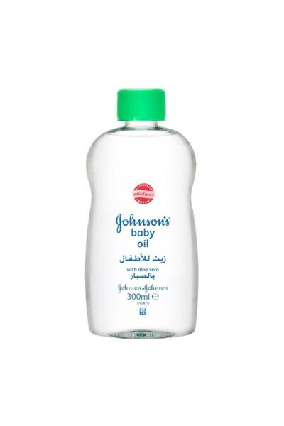 Johnson's زيت مرطب للأطفال غني بخلاصة الصبار 300 مل