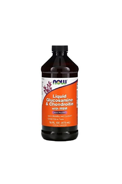 Now Foods Liquid Glucosamine & Chondroitin with MSM 473ml -