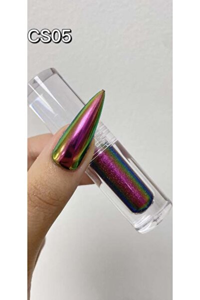 OEM Pigment pentru unghii, Pudră lichidă cu efect de crom, CS05