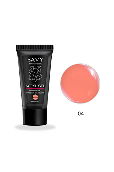 OEM Gel acrilic pentru unghii, 60 ml, SavyProfessional Nr.04