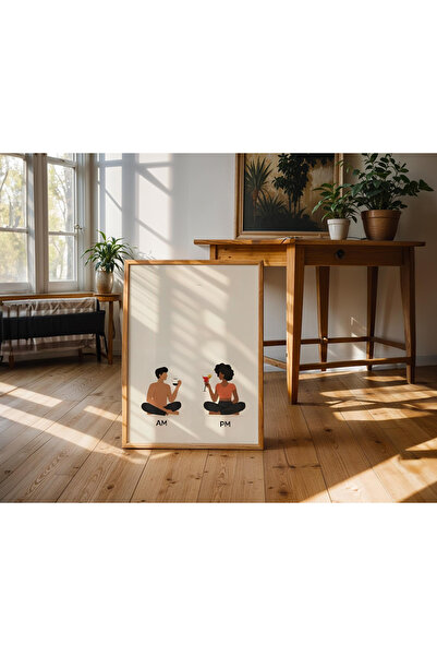 Tuba Decor Tablou într-o singură bucată cu ramă din lemn amuzant