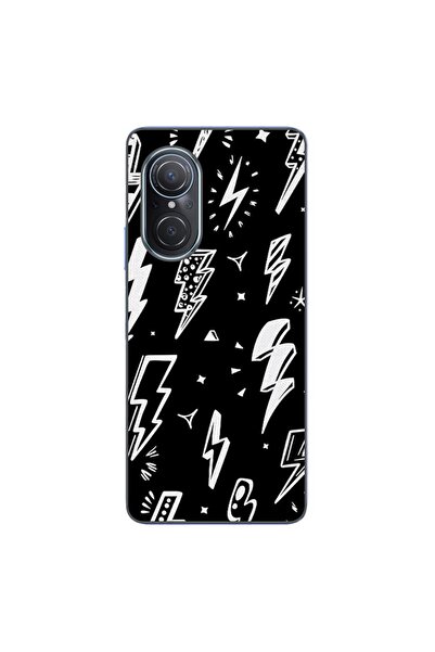 OEM Θήκη συμβατή με Huawei Nova 9 SE από σιλικόνη gel TPU με σχέδιο κεραυνών