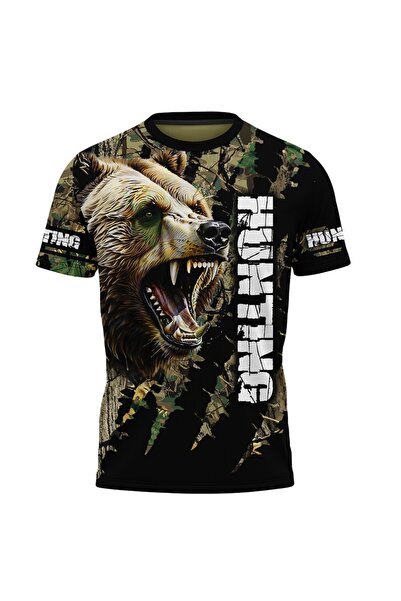 OEM Men's T-shirt Bear, short sleeve multicolor F