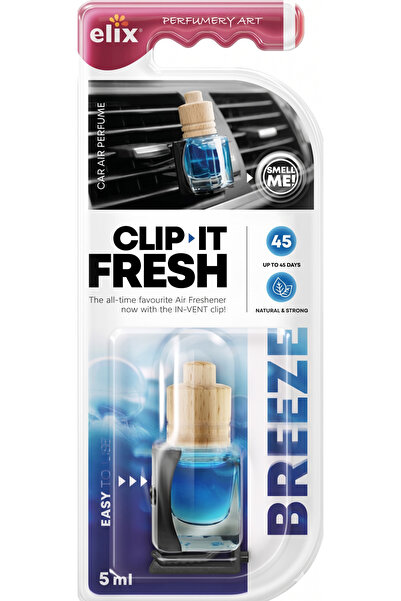 Elix Parfum auto premium Clip it Fresh Breeze 5 ml