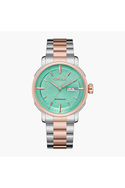 Omax Two-Tone Stainless Steel Watch