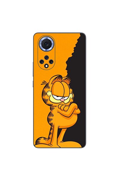 OEM Husa compatibila cu Huawei Nova 9 Silicon Gel Tpu Model Garfield Black an...
