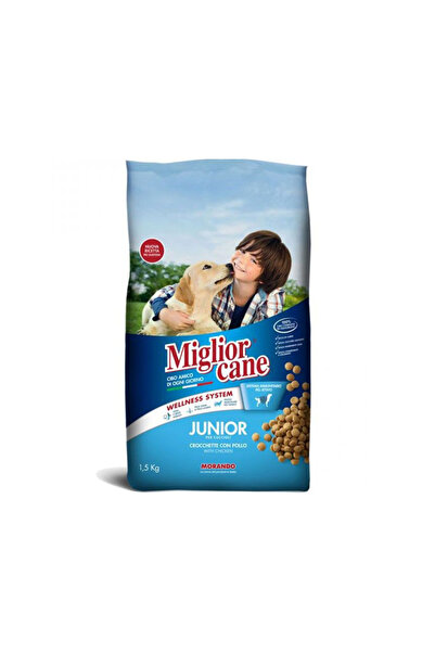 MİGLOR Miglior Dog Junior croquettes Chicken 1.5 kg ( 3 pcs )