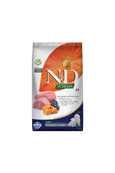 Farmina Natural and Delicious Dog Pumpkin Lamb & Blueberry Puppy Med & Maxi 2...