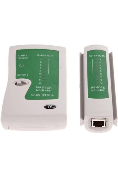 Yıldızan zkra shop Network Tester Rj45 Cat İnternet Kontrol Test Cihazı 1053162