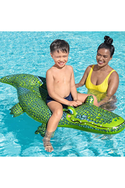 BESTWAY Saltea gonflabilă - Crocodil, 152x71cm