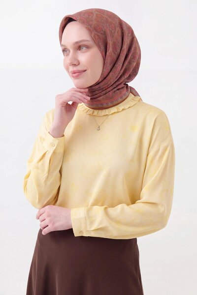 Silk Home Soft Scarf Rûmi Mocha Mousse 90X90