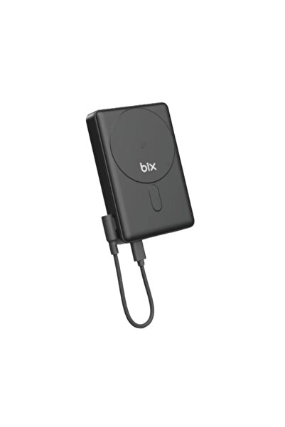 Bix PB117 10000mAh PD20W Hızlı Şarj Type-C Çıkışlı Kablosuz MagSafe Telefon S...