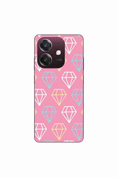 OEM Husa compatibila cu Oppo A60 5G Silicon Gel Tpu Model Diamond Pattern Doo...