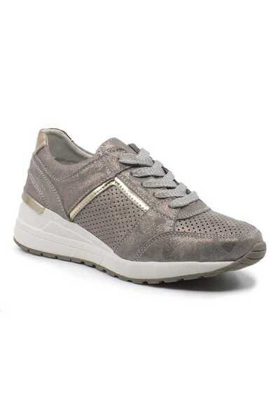 Maria Conti Women's shoes, leather, Maria Conti, thick sole, with laces