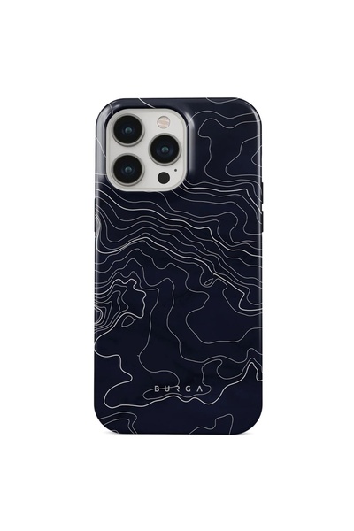BURGA Husa Dual Layer Drifting Shores Line Art iPhone 15 Pro
