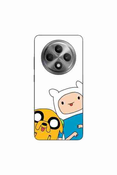 OEM Husa compatibila cu Oppo Reno12 FS Silicon Gel Tpu Model Finn and Jake To...