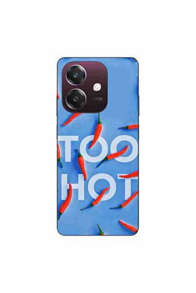 OEM Θήκη συμβατή με Oppo A60 5G Σιλικόνης Τζελ TPU με σχέδιο  "Too Hot "