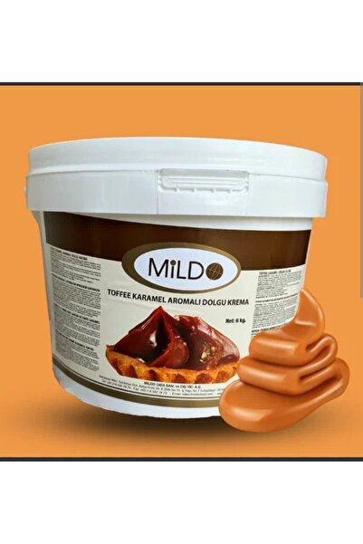 mildo Dolgu krema Karamel 6 kg - Pasta ve Tatlılar için