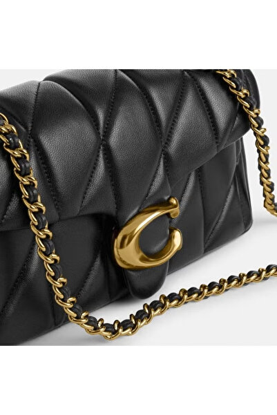GENERAL New stylish underarm bag - Tabby shoulder bag - black with gold label