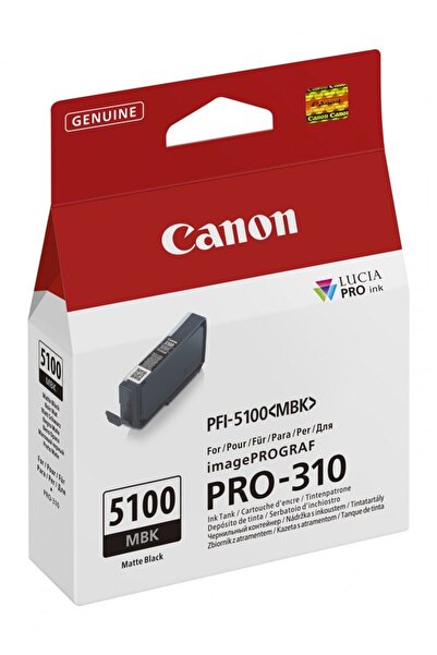 Canon Cartuș PFI-5100 MBK negru mat °   cartuș pro ImagePROGRAF PRO-310