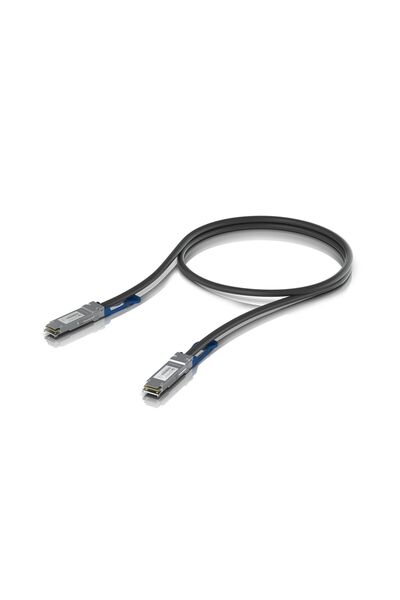 Ubiquiti Cablu de cupru cu atașare directă QSFP28 100Gbps 0.5m UACC-DAC-QSFP2...