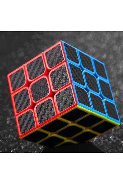 Asya Oyuncak Qy 3X3X3 Carbon Intelligence Cube Original Licensed Speed Neon I...