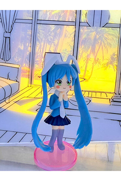 Miku Hatsune karakterli figür