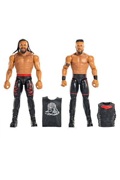 Mattel Games Figurine Mattel WWE Jacob Fatu & Tama Tonga Main Event Pachet de...