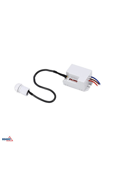 Bemko Senzor de mișcare PIR1200W 180° alb