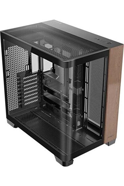 ANTEC Geh Full C8 CURVE WOOD E-ATX/ATX/M-ATX/ITX o.N. BK retail