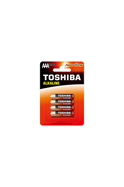 Toshiba Bateria alkaliczna LR03 / AAA 1,5V RED ALKALINE /4szt./