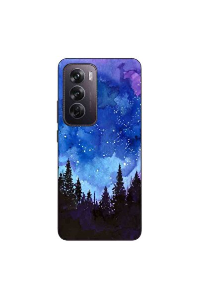 OEM Husa compatibila cu Oppo Reno12 Pro Silicon Gel Tpu Model Night Forest