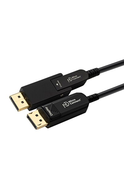 MicroConnect Cablu Mini DP-DP Optic Premium, 8K60Hz, 15m, adaptor Mini DP+DP ...