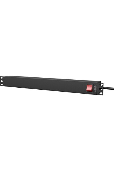 Caymon PSR119GS/B Priză multiplă de 19 inch cu 9 prize tip german + încărcăto...